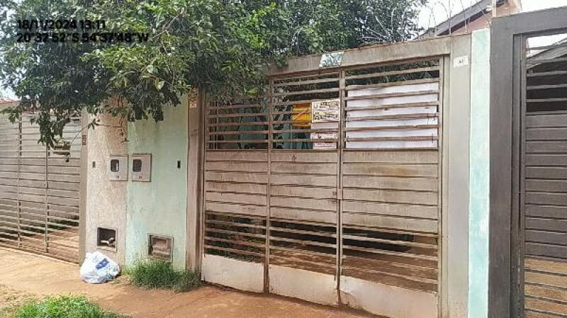 Casa em leilão em Campo Grande - MS — LOTE 163 CASA - CAMPO GRANDE