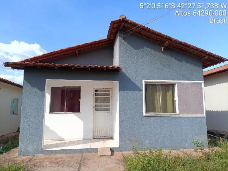 Casa em leilão em Altos - PI — LOTE 232 CASA - ALTOS