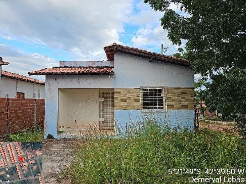 Casa em leilão em Demerval Lobão - PI — LOTE 234 CASA - DEMERVAL LOBAO