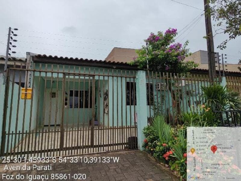 Casa em leilão em Foz Do Iguaçu - PR — LOTE 267 CASA - FOZ DO IGUACU