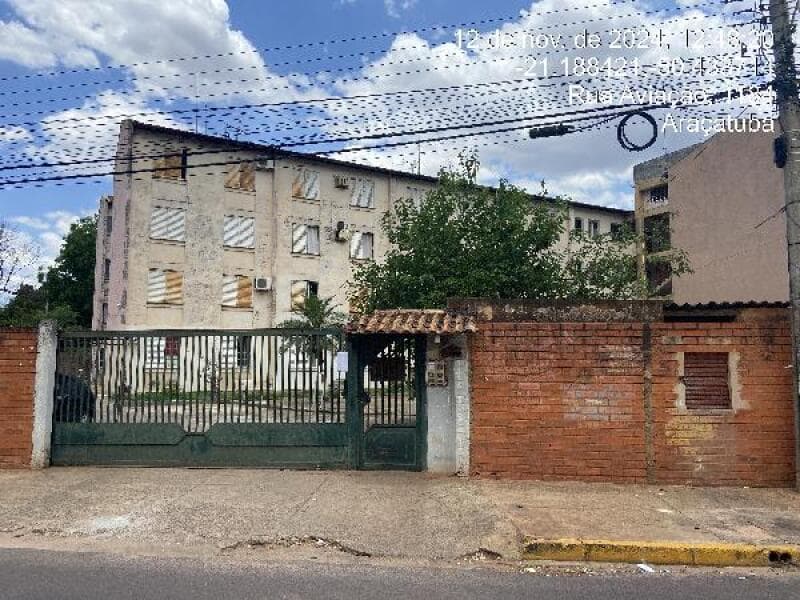 Apartamento em leilão em Araçatuba - SP — LOTE 483 APARTAMENTO - ARACATUBA