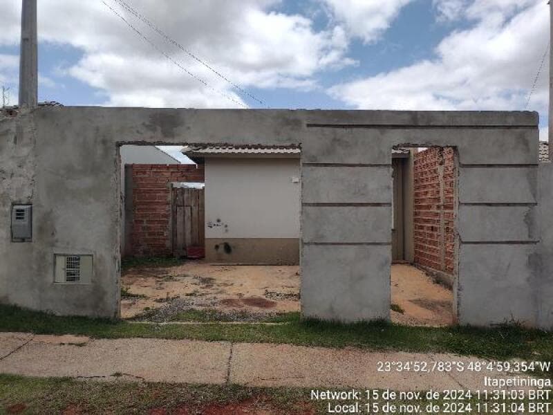 Casa em leilão em Itapetininga - SP — LOTE 519 CASA - ITAPETININGA