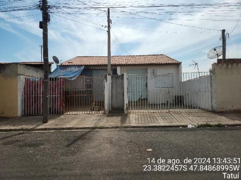 Casa em leilão em Tatuí - SP — LOTE 447 CASA - TATUI