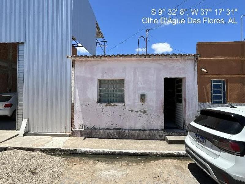 Casa em leilão em Olho D'água Das Flores - AL — LOTE 009 CASA - OLHO D'AGUA DAS FLORES