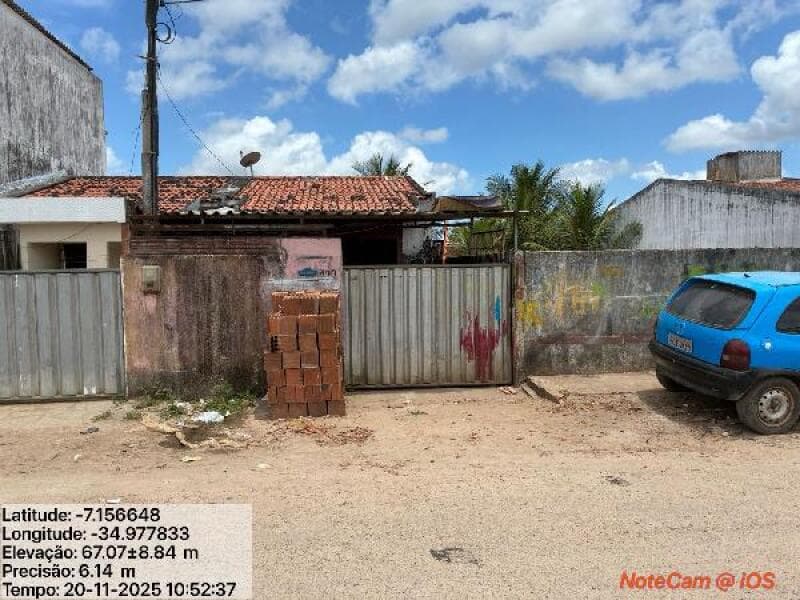 Casa em leilão em Santa Rita - PB — LOTE 231 CASA - SANTA RITA