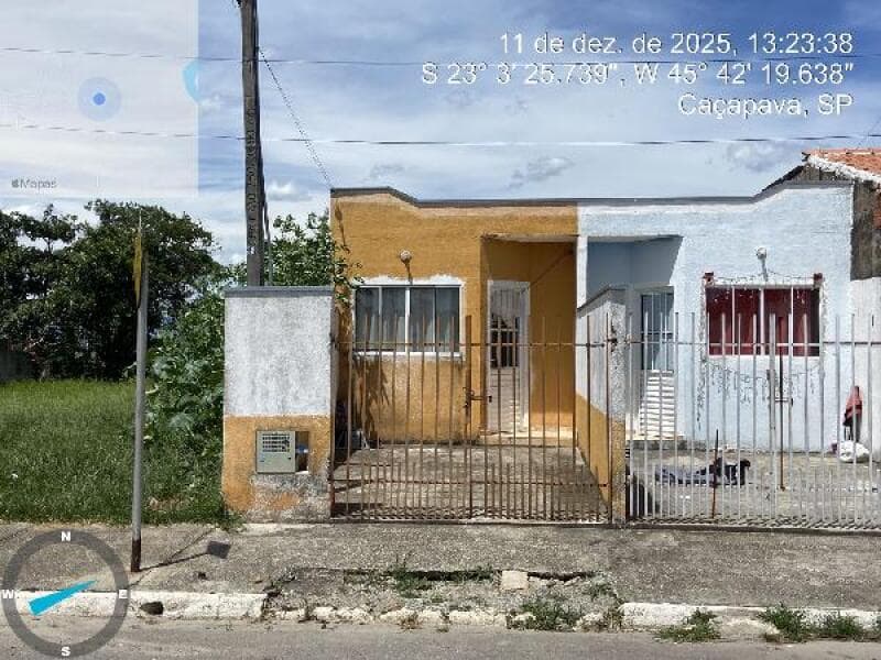 Casa em leilão em Caçapava - SP — LOTE 405 CASA - CAÇAPAVA