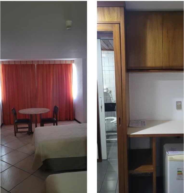 Foto 9 de 12: Apartamento em leilão em Salvador - BA, bairro Vitória — LOTE 001 APTO 1705 - ED. VICTORIA MARINA FLAT - SALVADOR / BA