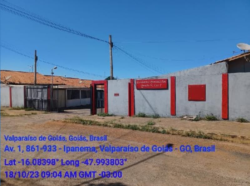 Terreno em leilão em Valparaíso De Goiás - GO — LOTE 071 GO- VALPARAISO DE GOIAS