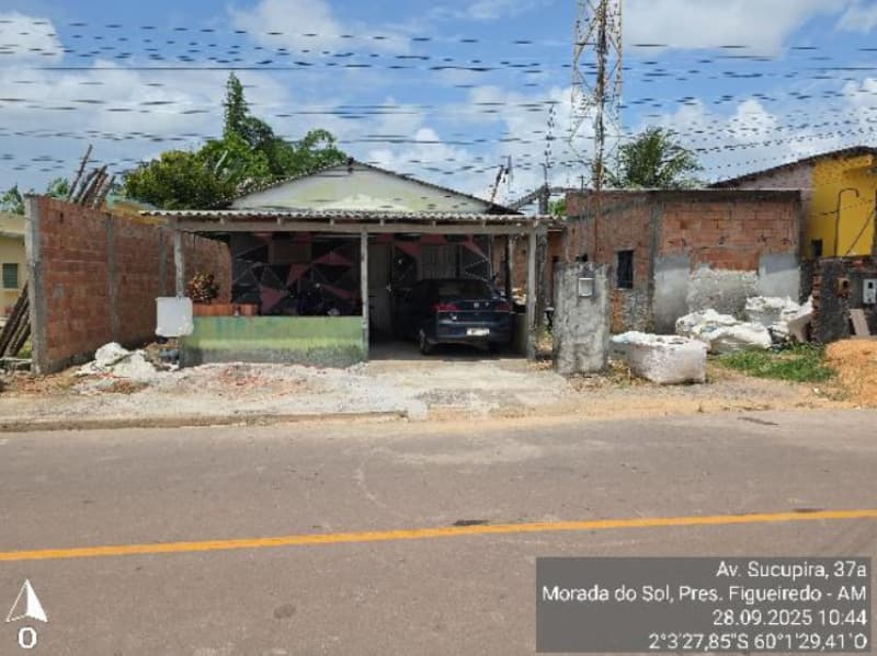 Casa em leilão em Presidente Figueiredo - AM, bairro Morada do Sol — LOTE 007 AM - PRESIDENTE FIGUEIREDO