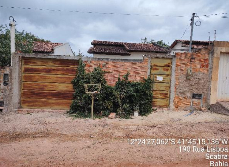 Casa em leilão em Seabra - BA, bairro Boa Vista — LOTE 029 BA - SEABRA
