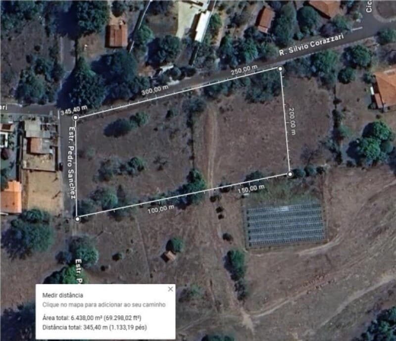 Foto 3 de 6: Terreno em leilão em São Pedro - SP, bairro Cachoeira Samambaia — LOTE 001-2 UM IMÓVEL SITUADO NO LOTEAMENTO CACHOEIRA SAMAMABAIA EM SÃO PEDRO/SP