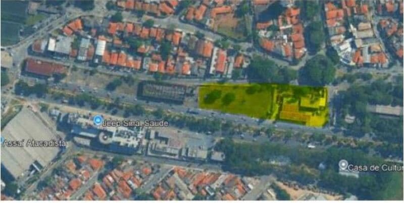 Foto 1 de 40: Terreno em leilão em São Paulo - SP, bairro Jardim Saúde — LOTE 001 Área 9.004,39 na Av. Presid Tancredo Neves, 1600, Jd. Saúde, São Paulo, SP