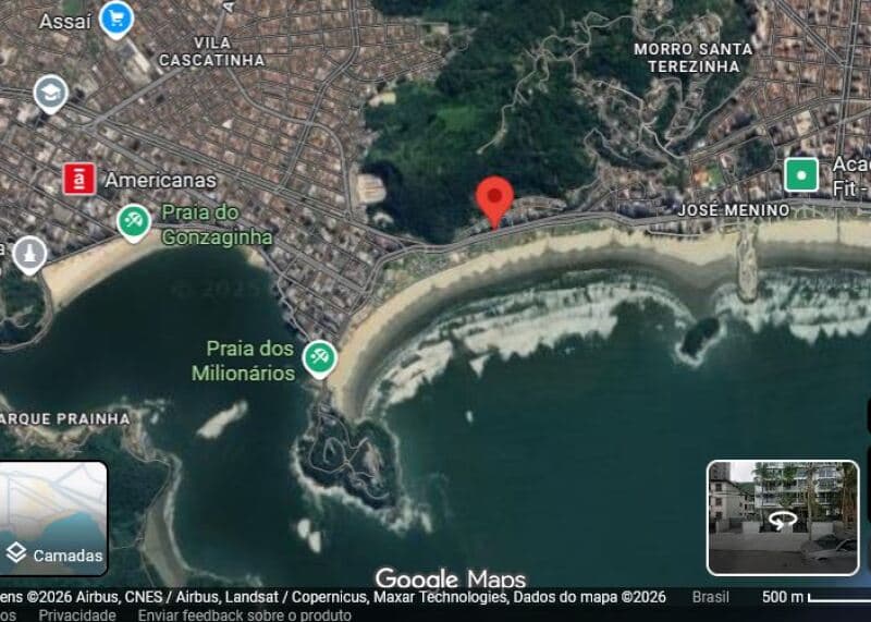 Foto 7 de 7: Apartamento em leilão em São Vicente - SP — LOTE 001 Av. Manoel da Nobrega, 1170, Apto. 93, Itararé, São Vicente/SP