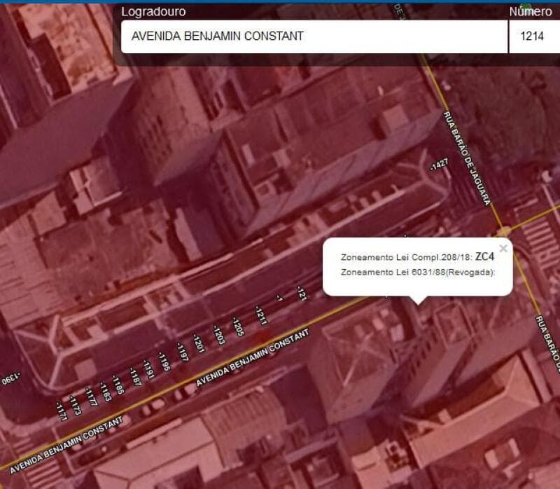 Foto 6 de 26: Imóvel em leilão em Campinas - SP — LOTE 003 IMÓVEL URBANO, LOCALIZADO NA AVENIDA BENJAMIN CONSTANT, Nº1.214, CONTUNTOS 41, 42, 43, 44 E