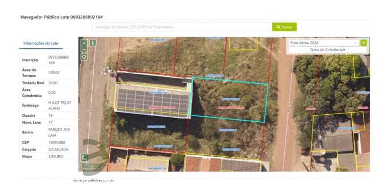 Foto 2 de 3: Terreno em leilão em Cuiabá - MT, bairro Coxipó da Ponte — LOTE 001 Imóvel