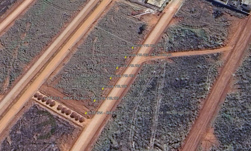 Terreno em leilão em Lagoa Formosa - MG, bairro Jardim Botânico — LOTE 011 Terreno