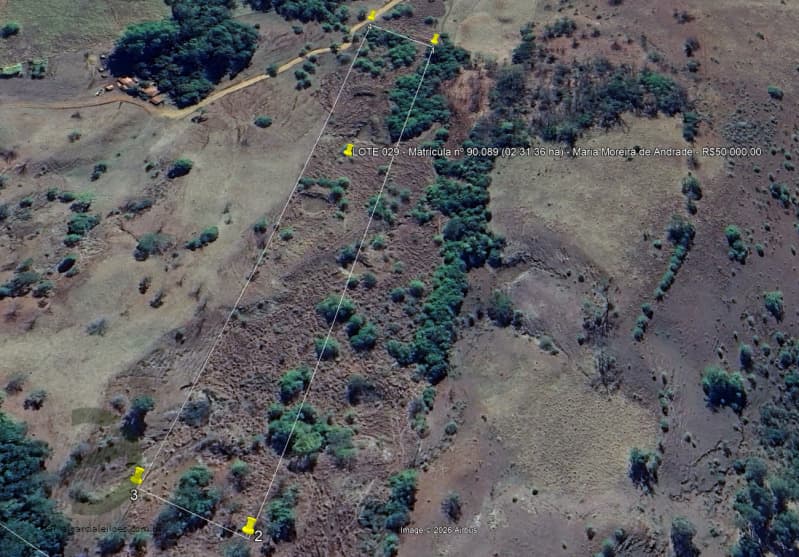 Terreno em leilão em Lagoa Formosa - MG — LOTE 029 Terreno
