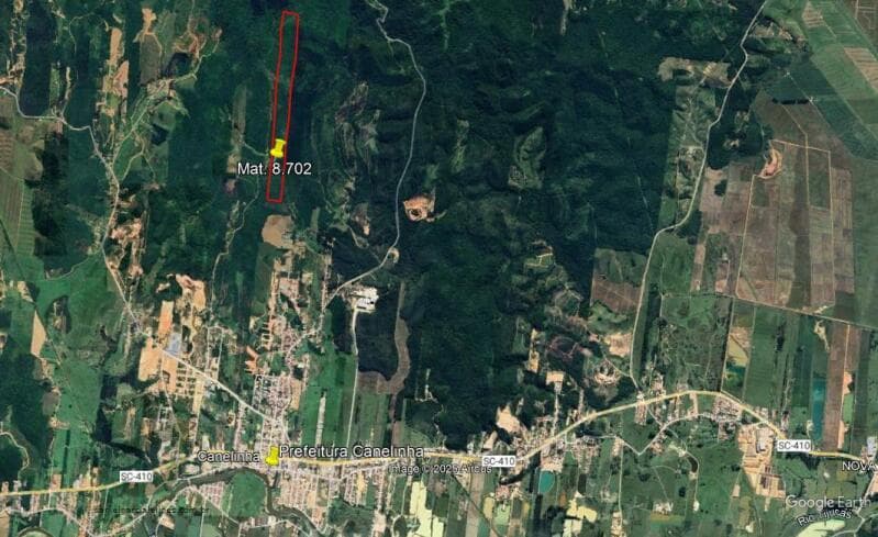 Foto 2 de 22: Terreno em leilão em Canelinha - SC — LOTE 001 Terreno