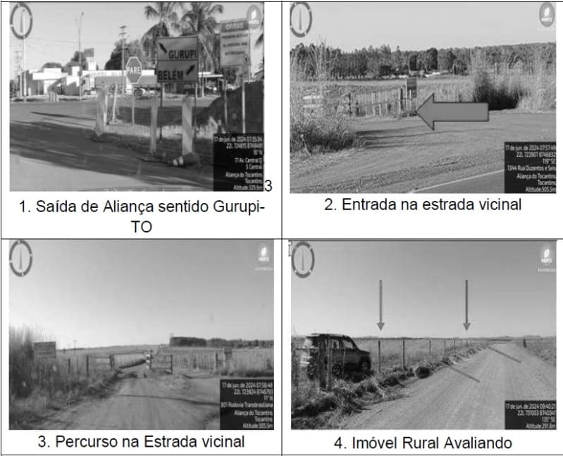 Foto 4 de 6: Terreno em leilão em Aliança Do Tocantins - TO — LOTE 002 Terreno rural com ou sem benfeitorias