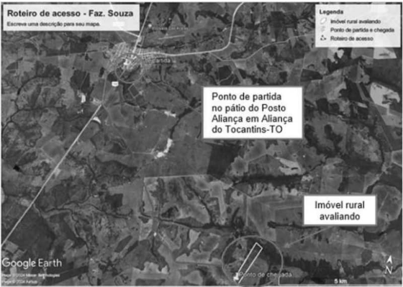 Foto 5 de 6: Terreno em leilão em Aliança Do Tocantins - TO — LOTE 002 Terreno rural com ou sem benfeitorias