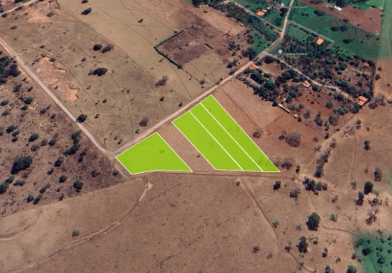 Foto 1 de 2: Terreno em leilão em Hidrolândia - GO — LOTE 063 TERRENO URBANO COM OU SEM BENFEITORIA
