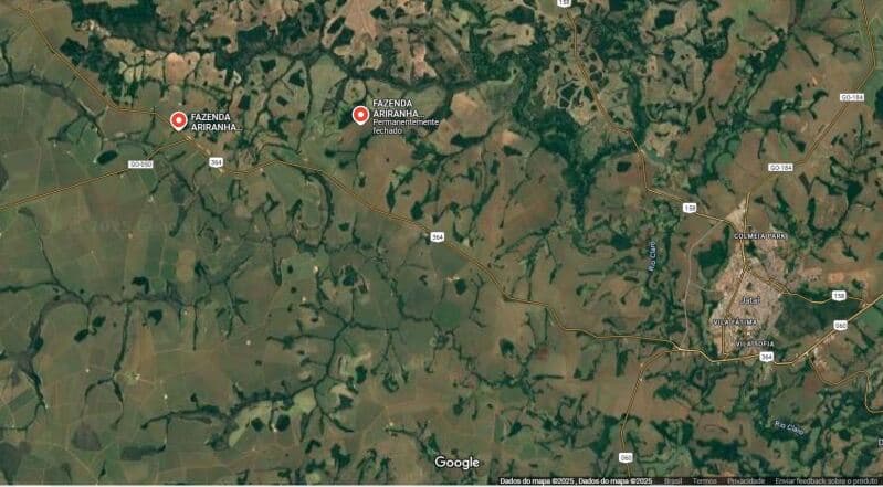 Terreno em leilão em Jataí - GO — LOTE 001 Terreno rural com ou sem benfeitoria
