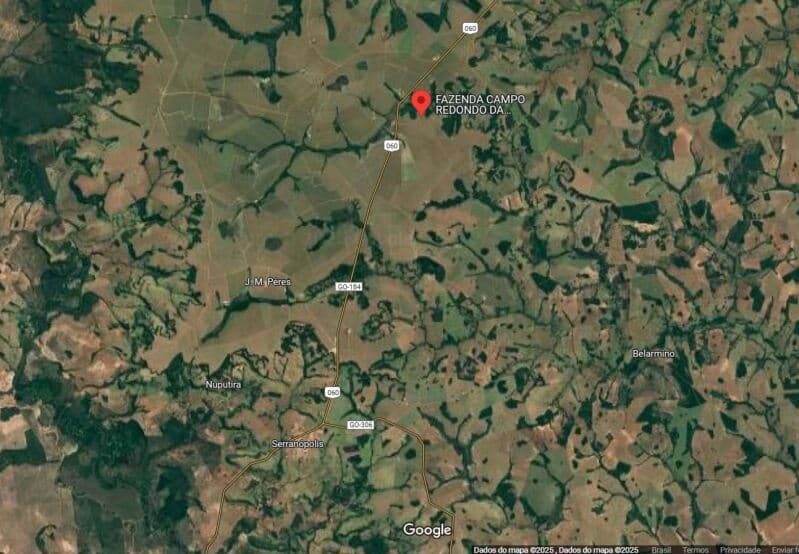Foto 1 de 2: Terreno em leilão em Serranópolis - GO — LOTE 001 Terreno rural com ou sem benfeitoria