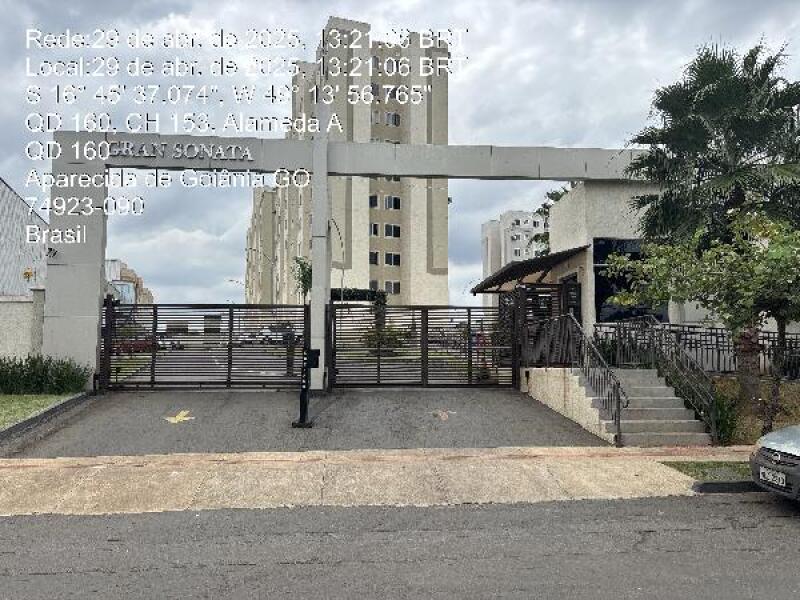 Apartamento em leilão em Aparecida De Goiânia - GO — LOTE 057 Apartamento