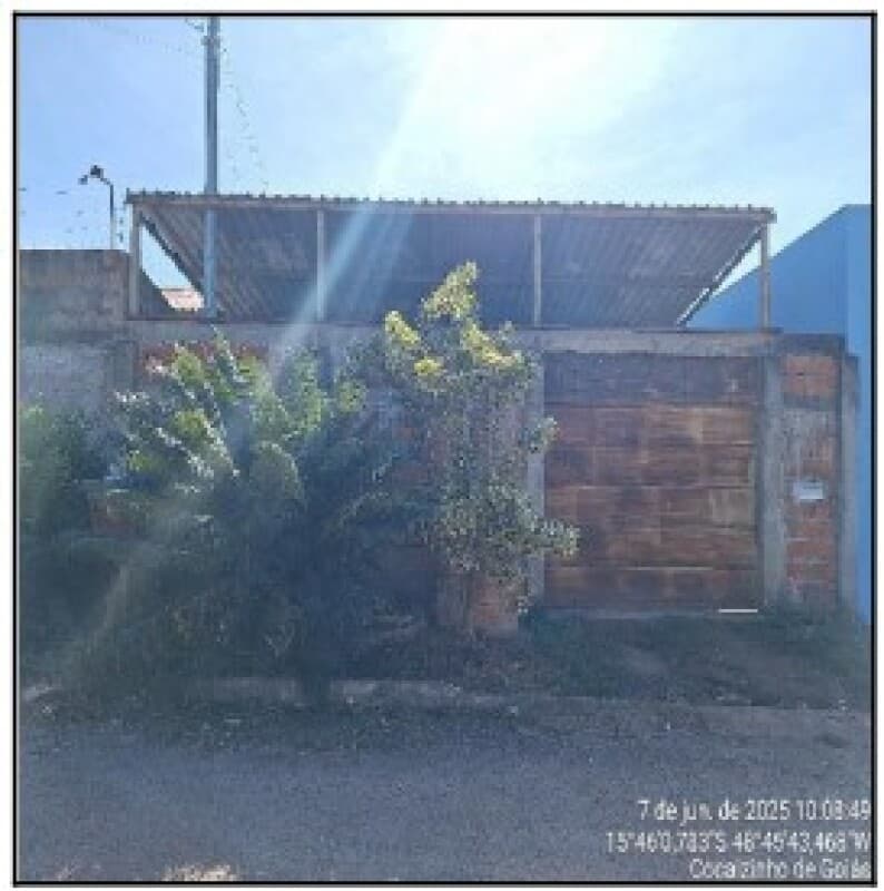 Casa em leilão em Cocalzinho De Goiás - GO — LOTE 054 Casa