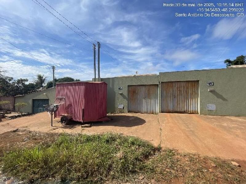Casa em leilão em Santo Antônio Do Descoberto - GO — LOTE 080 Casa