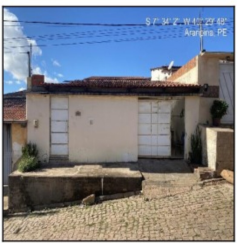 Casa em leilão em Araripina - PE — LOTE 196 Casa