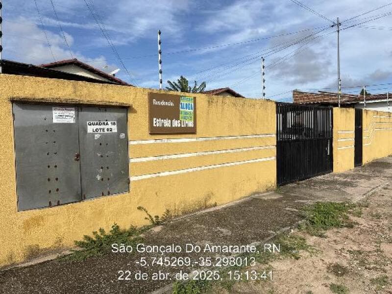 Casa em leilão em São Gonçalo Do Amarante - RN — LOTE 322 Casa