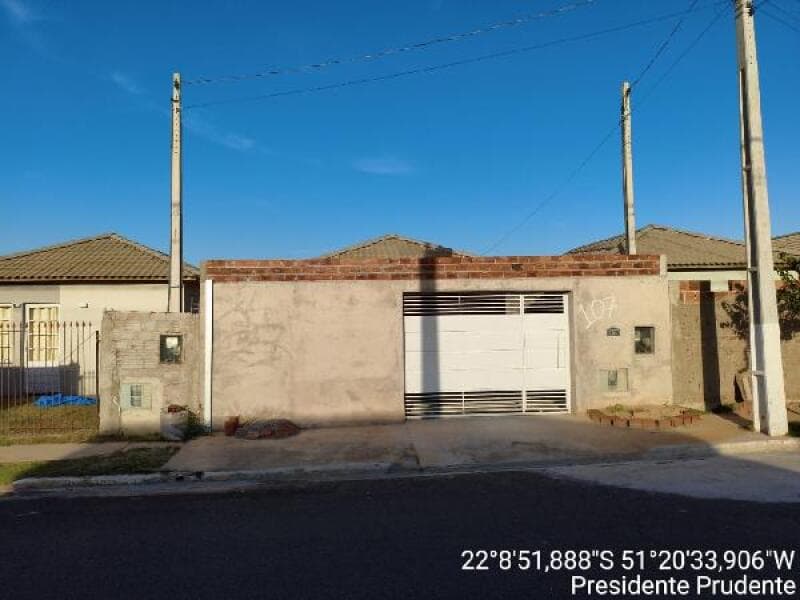 Casa em leilão em Presidente Prudente - SP — LOTE 528 Casa