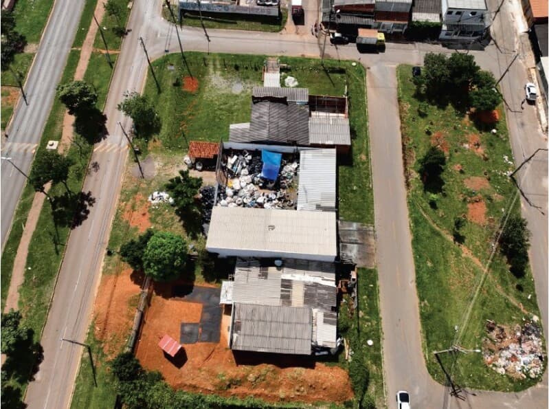 Foto 4 de 4: Terreno em leilão em Recanto Das Emas - DF — LOTE 006 Terreno Urbano Com Benfeitoria