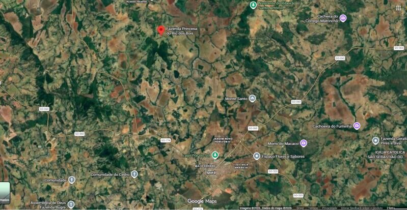 Foto 4 de 4: Area Rural em leilão em Iporá - GO — LOTE 003 Terreno rural com ou sem benfeitoria