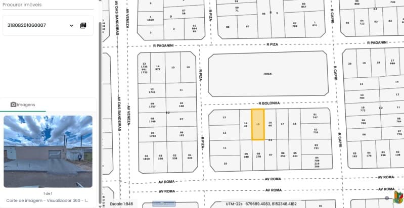 Foto 11 de 11: Terreno em leilão em Goiânia - GO, bairro Jardim Europa — LOTE 001-2 Terreno urbano com ou sem benfeitorias