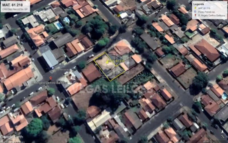 Foto 3 de 3: Casa em leilão em Cristais Paulista - SP — LOTE 001 Imóvel em Cristais Paulista/SP