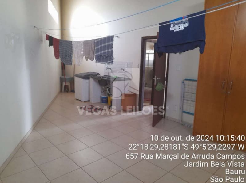 Foto 18 de 29: Casa em leilão em Bauru - SP, bairro Vila Santa Rosa — LOTE 001 Casa em Bauru/SP