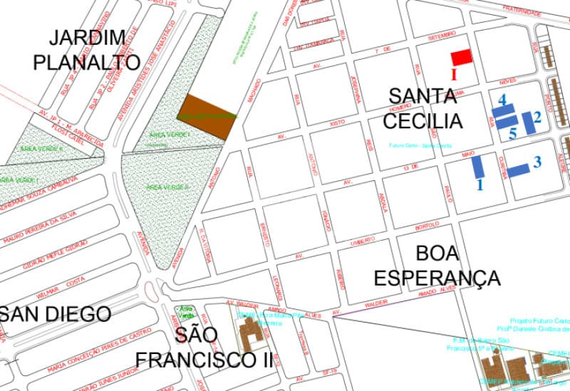 Foto 5 de 5: Casa em leilão em Barretos - SP, bairro Santa Cecília — LOTE 004 Casa Rua Curitiba, Barretos/SP