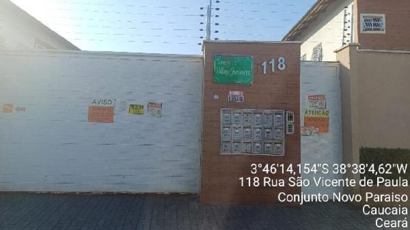 Apartamento em leilão em Caucaia - CE — LOTE 039 Apartamento