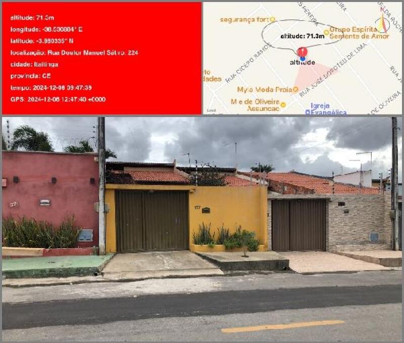 Casa em leilão em Itaitinga - CE — LOTE 053 Casa