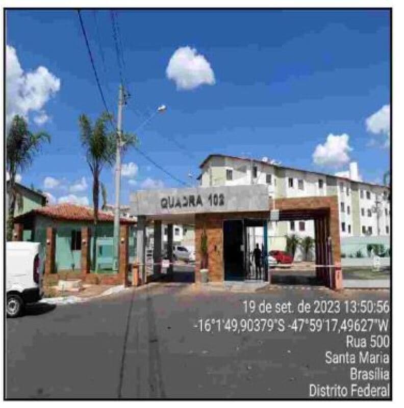 Apartamento em leilão em Brasília - DF — LOTE 057 Apartamento