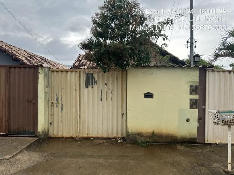 Casa em leilão em Mateus Leme - MG — LOTE 166 Casa