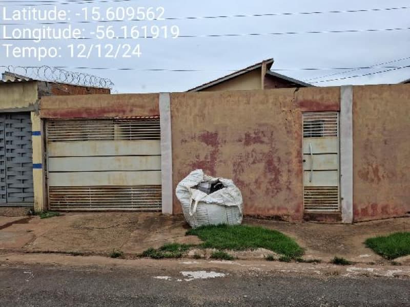Casa em leilão em Várzea Grande - MT — LOTE 206 Casa