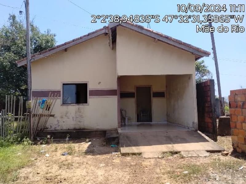 Casa em leilão em Mãe Do Rio - PA — LOTE 218 Casa