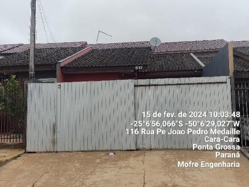 Casa em leilão em Ponta Grossa - PR — LOTE 312 Casa