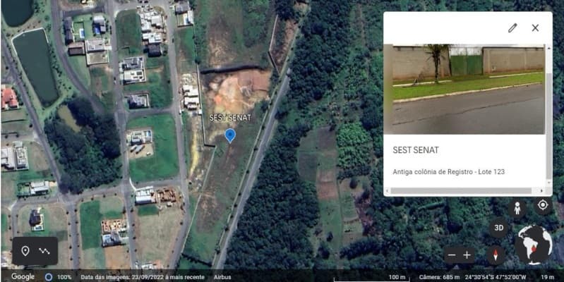 Foto 1 de 10: Terreno em leilão em Registro - SP — LOTE 001 EXCELENTE TERRENO com 8000 M² - Registro/SP
