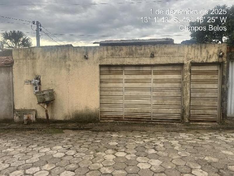 Casa em leilão em Campos Belos - GO, bairro Setor Aeroporto — LOTE 054 Casa