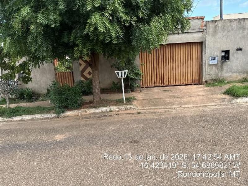 Casa em leilão em Rondonópolis - MT, bairro Jardim Paiaguas — LOTE 179 Casa