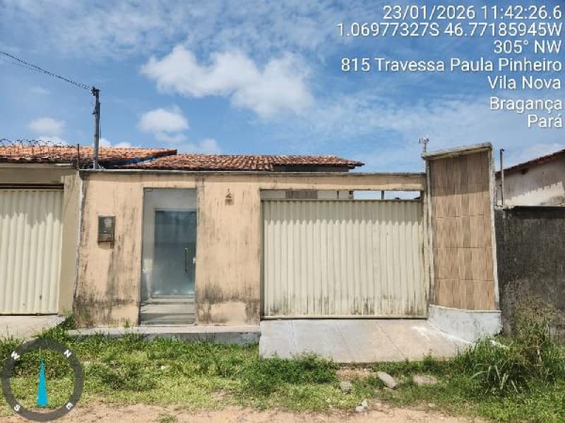 Casa em leilão em Bragança - PA — LOTE 185 Casa